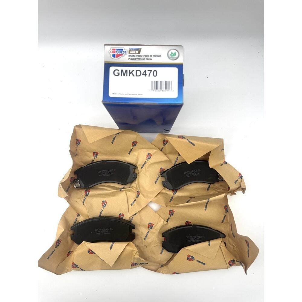 Carquest Premium Gold GMKD470 Front Brake Pads Fits Subaru Impreza 1993-1995